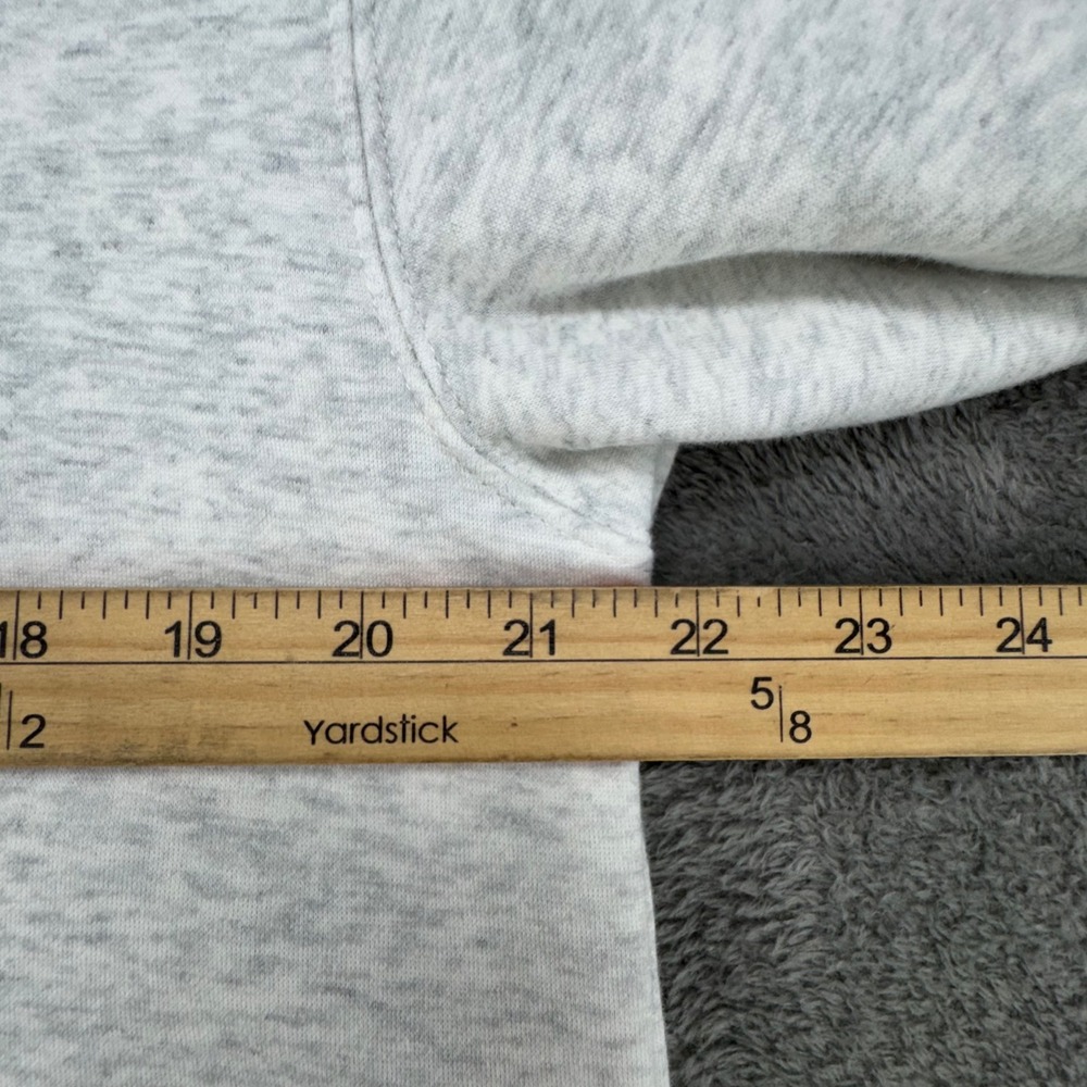 Fabletics Light Grey Heathered Full Zip Hoodie Sw… - image 6